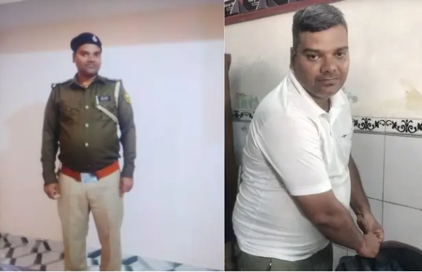 patna junction se farzi daroga giraftar