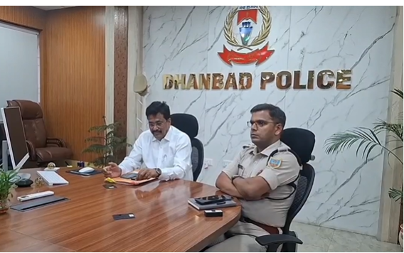 dhanbad mein ig shailendra sinha ne ki baithak