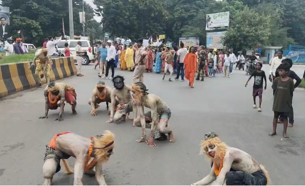 jmm ka anokha pradarshan