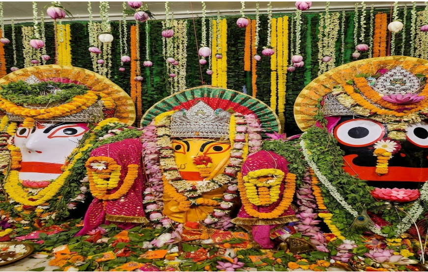 rajdhani ranchi mai jagannath rath yatra