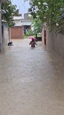 musladhar barish se lohardaga behal