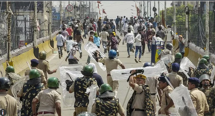 bihar band hinsa par police ka bada khulasa