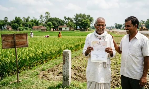 bihar mein zammen maliko k liye khuskhabri