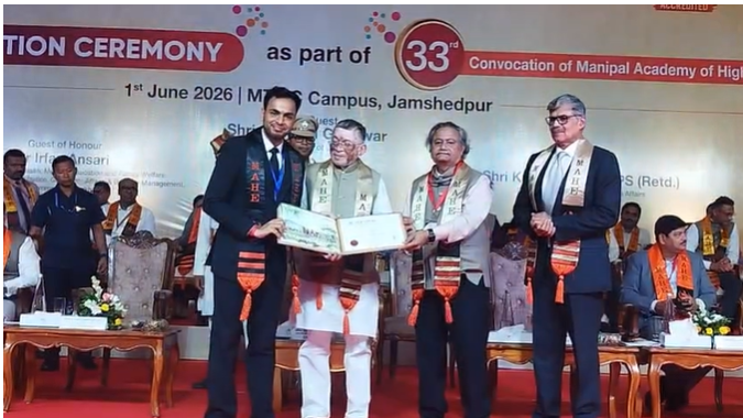 manipal tata medical college mein dikshant samaroh
