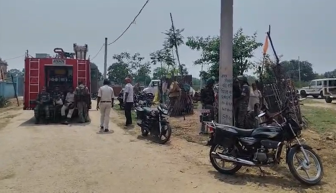 vidhayak k chalak ki hatya par bawal