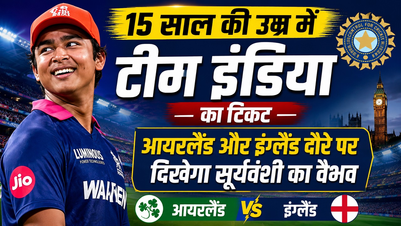 Team India ticket at the age of 15