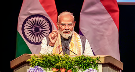 pm modi ne modi ka tpda record