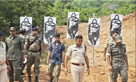 dhanbad police ki dakshyata abhyas suru