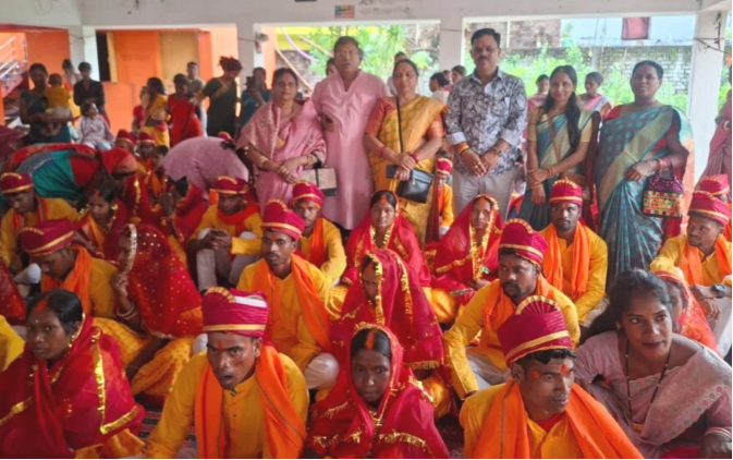 ranchi mein 51 jodo ka samuhik vivah