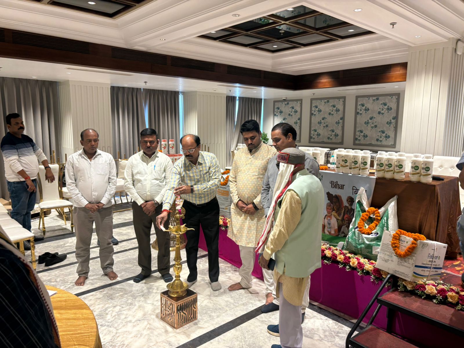 Coromandel International Limited organized a retailer and dealer training session, providing information about various products of the company.