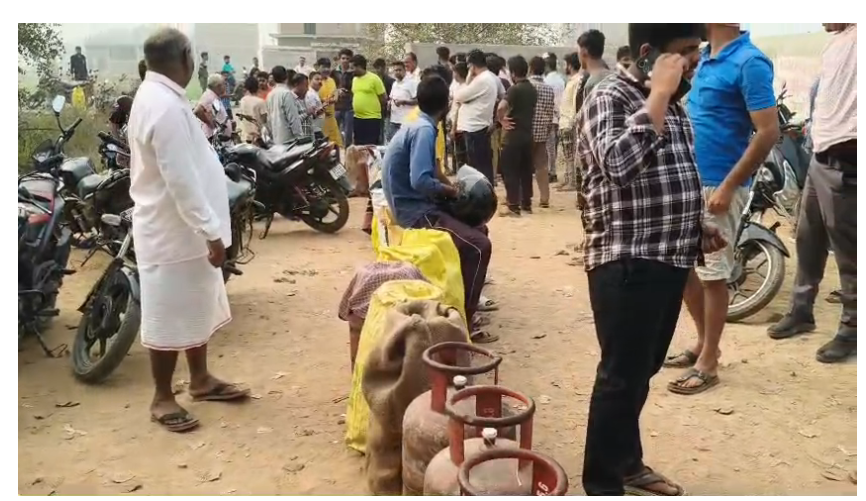 kaimur mai gharelu gas ki bhari killat 