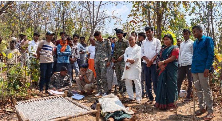 palamu mein bujurg ki hatya