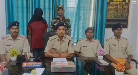 gadhwa police ki badi karwai