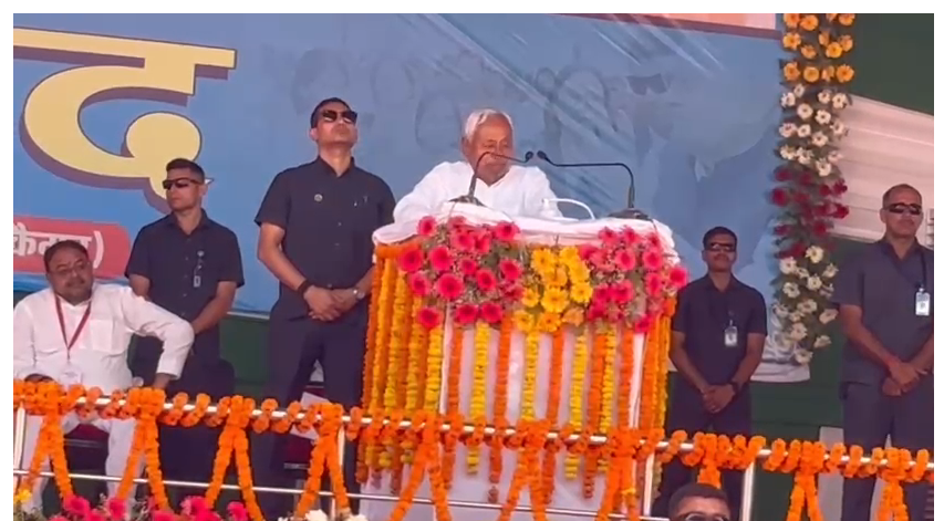 cm nitish ne kaimurwasiyon ko di badi saugaat 