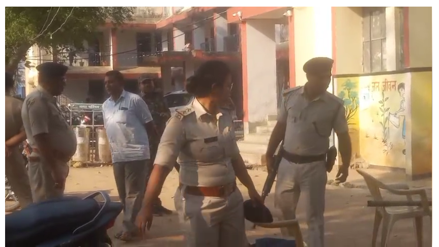 goliyon ki tartarahat se tharaya bhojpur