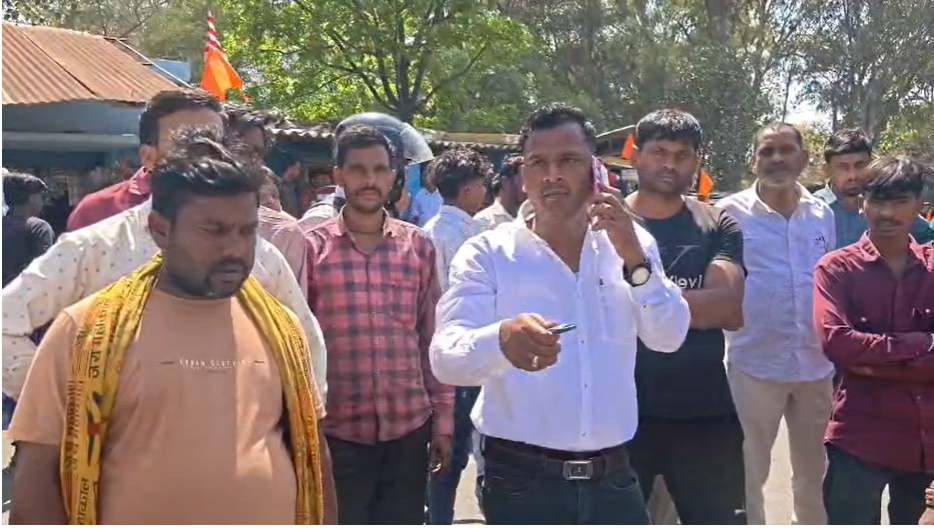 A woman was killed by a speeding truck, creating panic on the spot