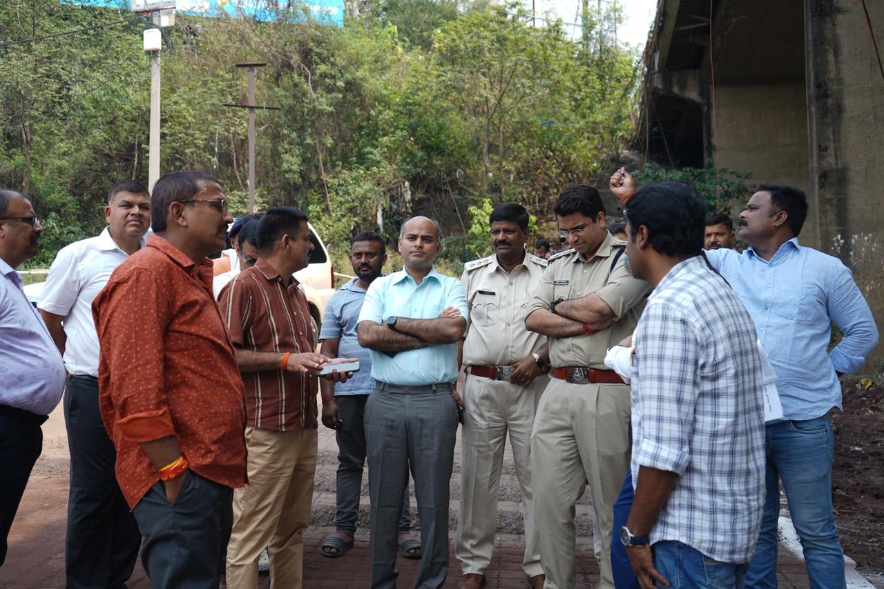 Jamshedpur Deputy Commissioner inspected immersion ghats regarding Ram Navami
