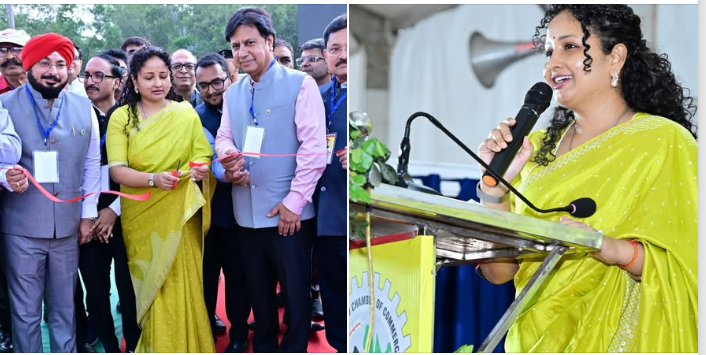 kalpana soren ne kiya mega trade fair ka udghatan