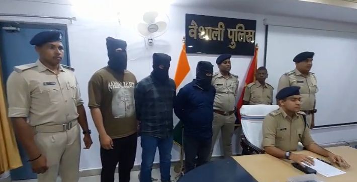 hajipur police ki tawarit karwai