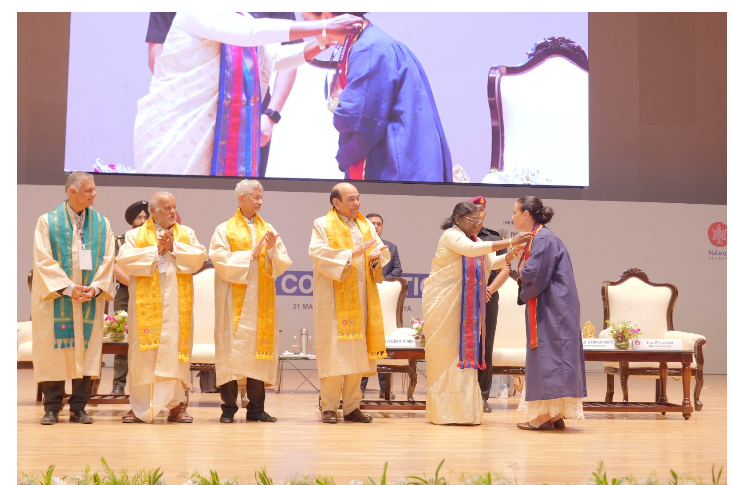 nalanda univercity ka dusra dikshant samaroh