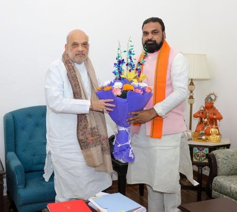 cm samrat chowdhary ka delhi daura