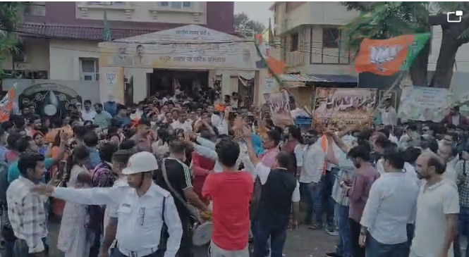 chunaw parinam par jharkhand bjp gadgad