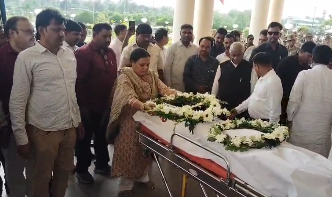 vidhansabha mein madhav lal ko shradhanjali