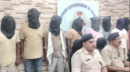 juwa addey par police ka chapa