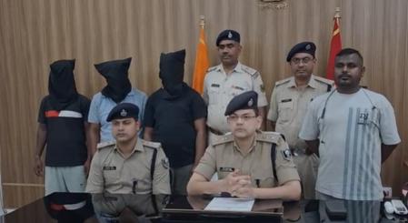 munger mein police or stf ki karwai