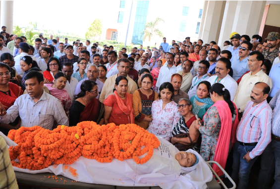 jharkhand vidhansabha ki mahila karmi ki mout
