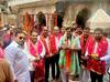 delhi daurey par siksha mantri mithlesh tiwari